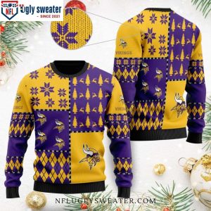 Winter Wonderland – NFL Minnesota Vikings Ugly Christmas Sweater