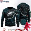 Chicago Bears Ugly Christmas Sweater – Logo Print With Groot Hug Football