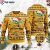 American Football Helmet Motifs Denver Broncos Ugly Christmas Sweater